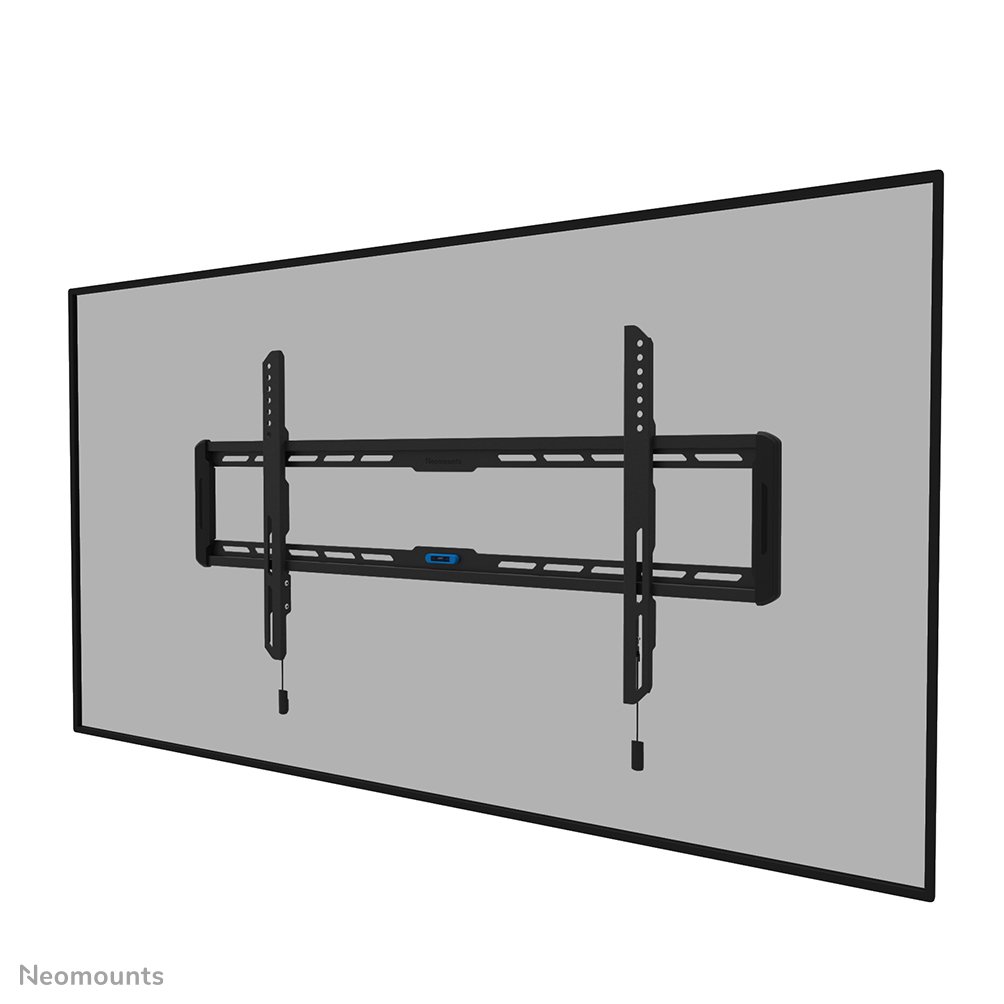 Neomounts LEVEL-550 WL30-550BL18 Support mural ultra-plat pour écran 43-86" - max 60 kg - VESA 100x100-800x400 - p2,3 cm - Modèle à installation facile -modèle - noir