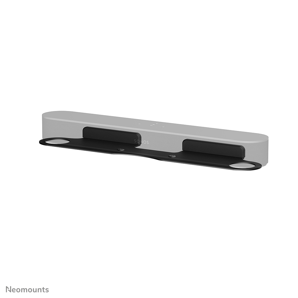 Neomounts WL30-726BL1 Support mural pour Sonos Beam - Installation facile - Design fin - noir