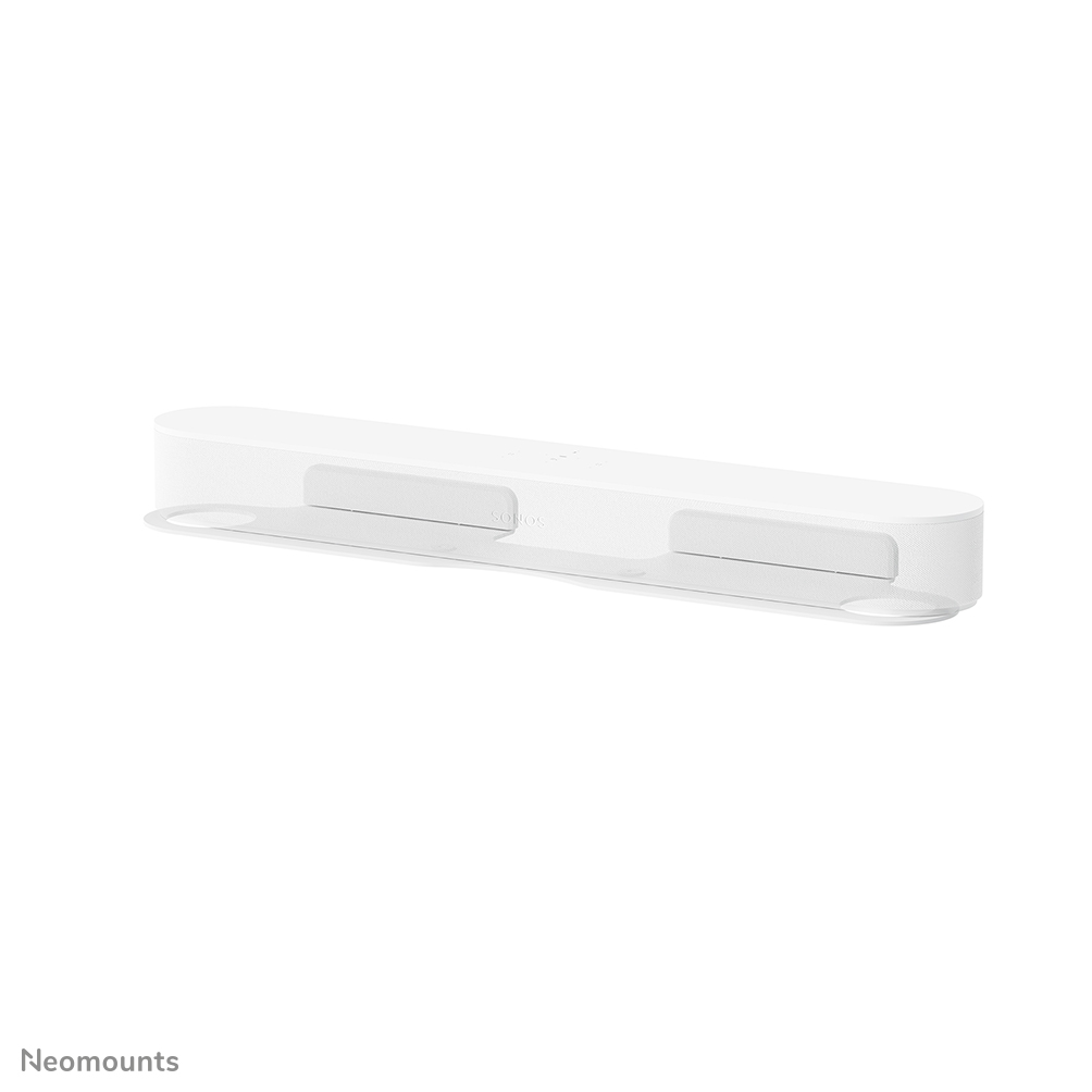 Neomounts WL30-726WH1 Support mural pour Sonos Beam - Installation facile - Design fin - blanc