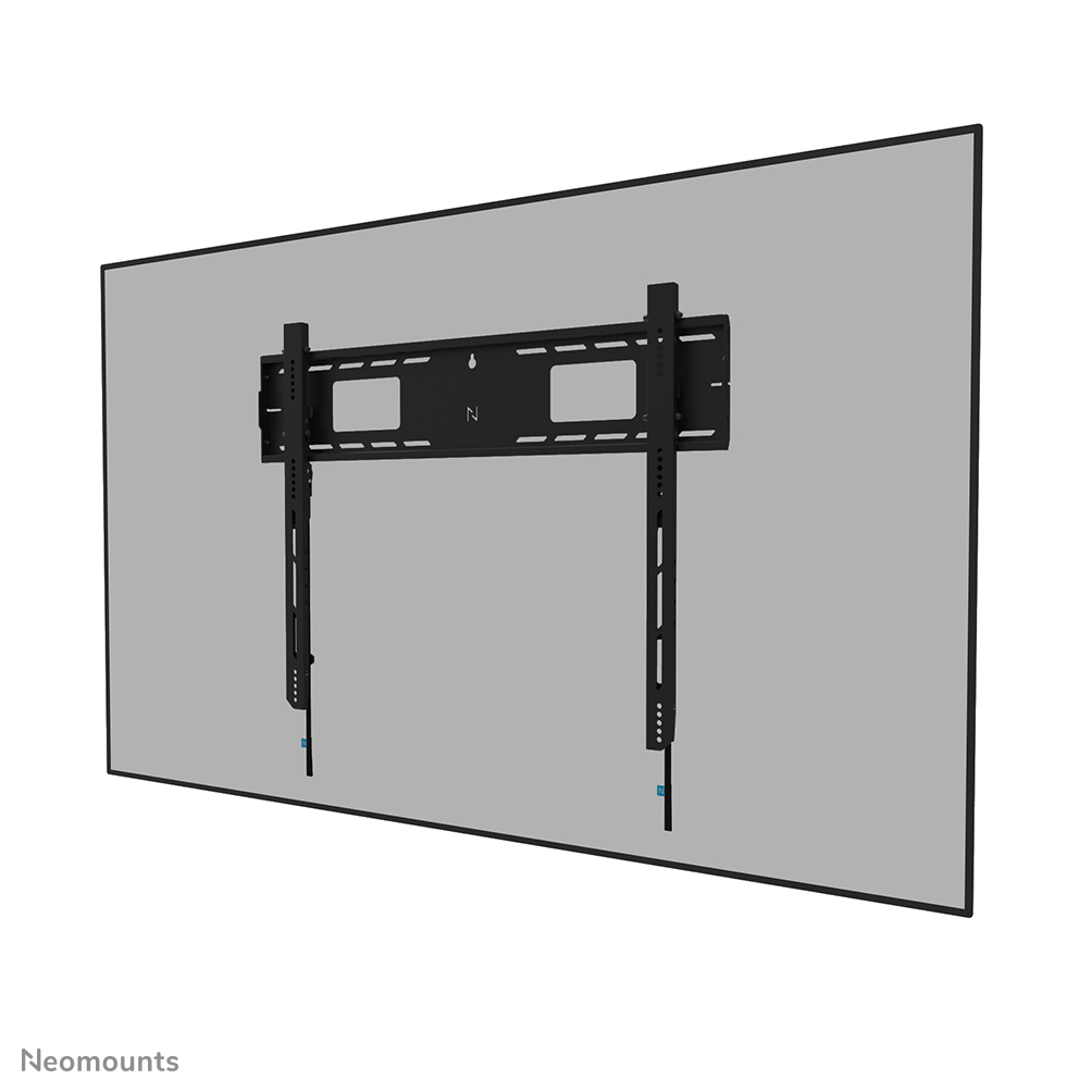 Neomounts LEVEL-750 WL30-750BL18 Support mural fixe robuste pour écran 43-98" - max 125 kg - VESA 100x100-800x600 - p4,2 cm - ajustement du niveau - verrouillable (cadenas non inclus) - TÜV - installation rapide - position pour maintenance