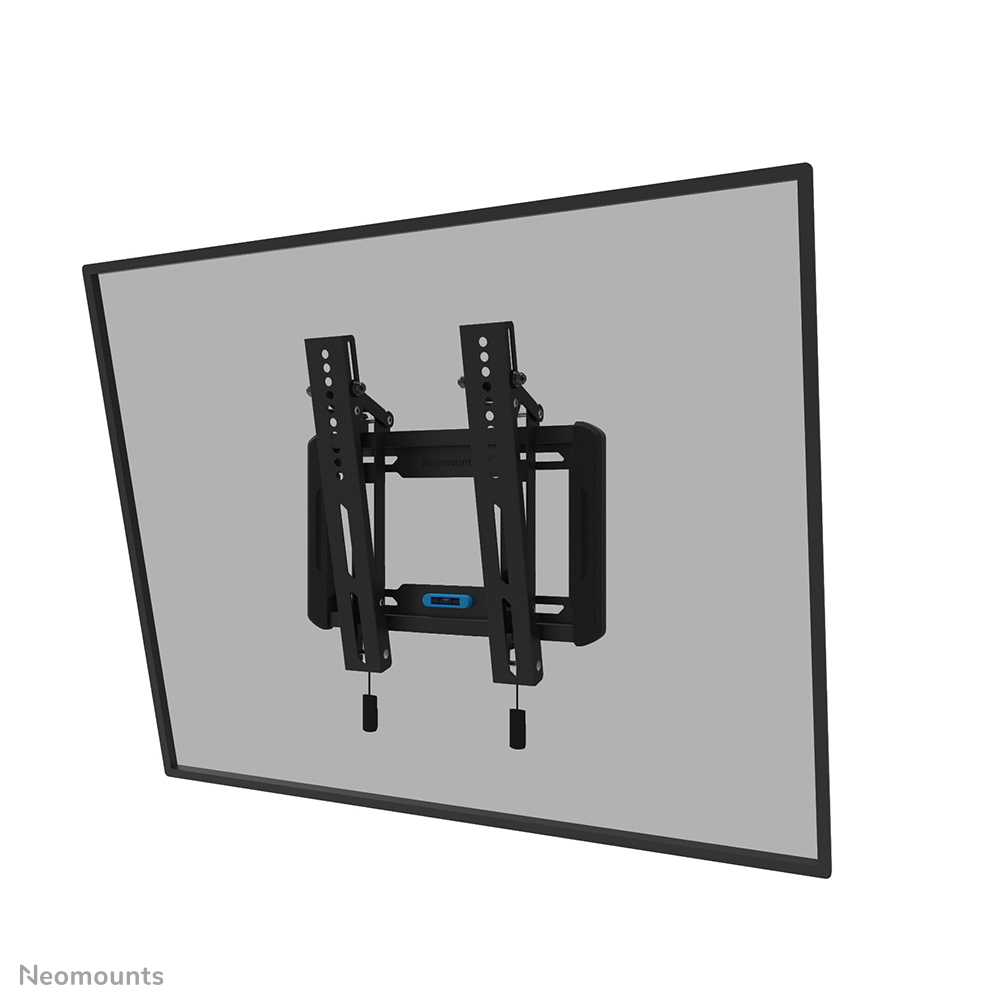 Neomounts LEVEL-550 WL35-550BL12 Support mural inclinable pour écran 24-65" - max 40 kg - VESA 75x75-200x200 - p3,3 cm - Modèle à installation facile - noir