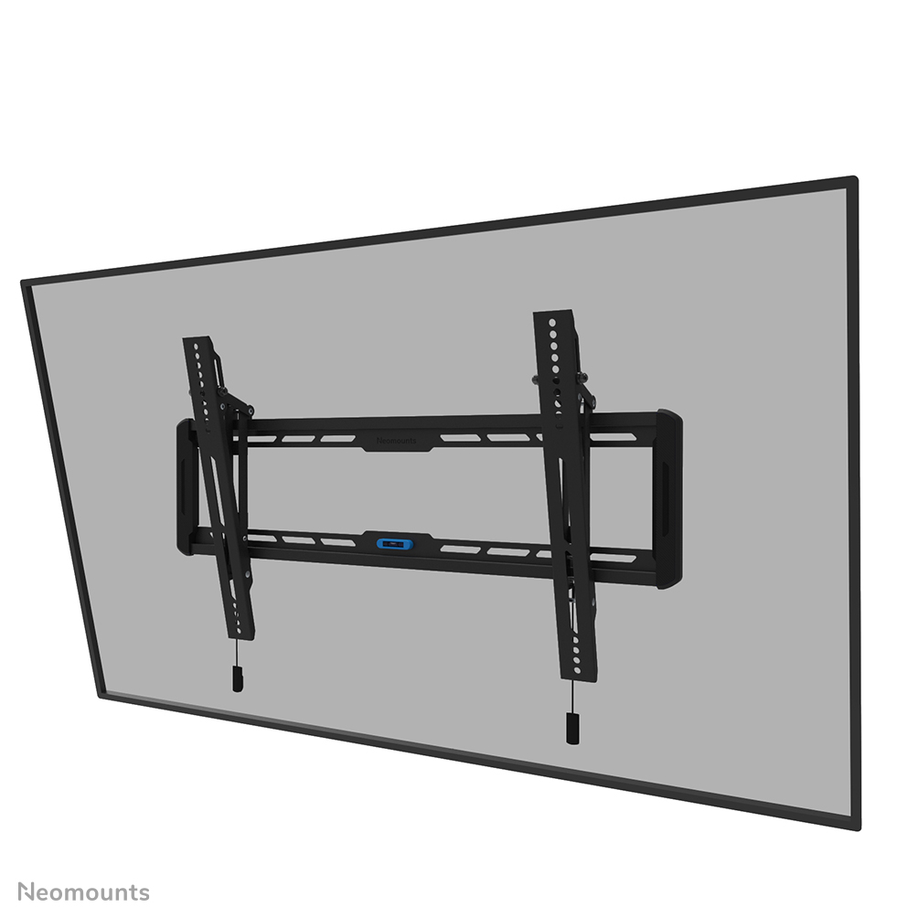 Neomounts LEVEL-550 WL35-550BL16 Support mural inclinable pour écran 42-86" - max 70 kg - VESA 100x100-600x400 - p3,3 cm - Modèle à installation facile - noir