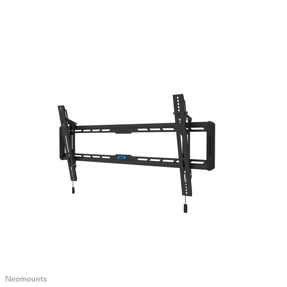 Neomounts LEVEL-550 WL35-550BL18 Support mural inclinable pour écran 43-86" - max 60 kg - VESA 100x100-800x400 - p3,3 cm - Modèle à installation facile - noir