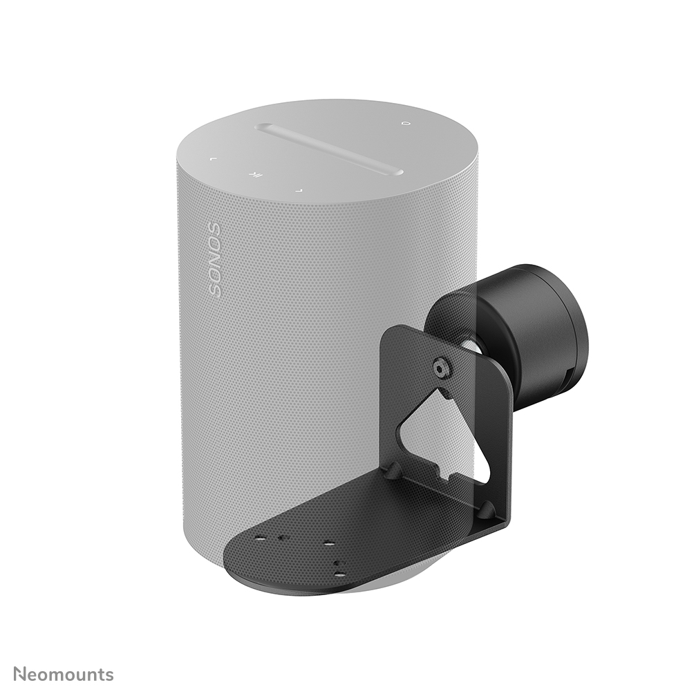 Neomounts WL35-722BL1 Support mural pour Sonos ERA 100 & 300 - Design minimaliste - Omnidirectionnel jusqu'à 30° - Montage inversé possible - noir