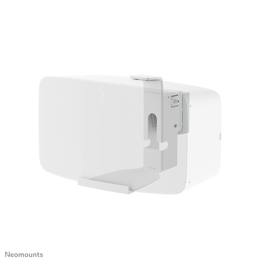 Neomounts WL35-725WH1 Support mural pour Sonos PLAY:5 & Five - Rotation jusqu'à 30° - Inclinaison jusqu'à 15° - Gestion des câbles - Blanc