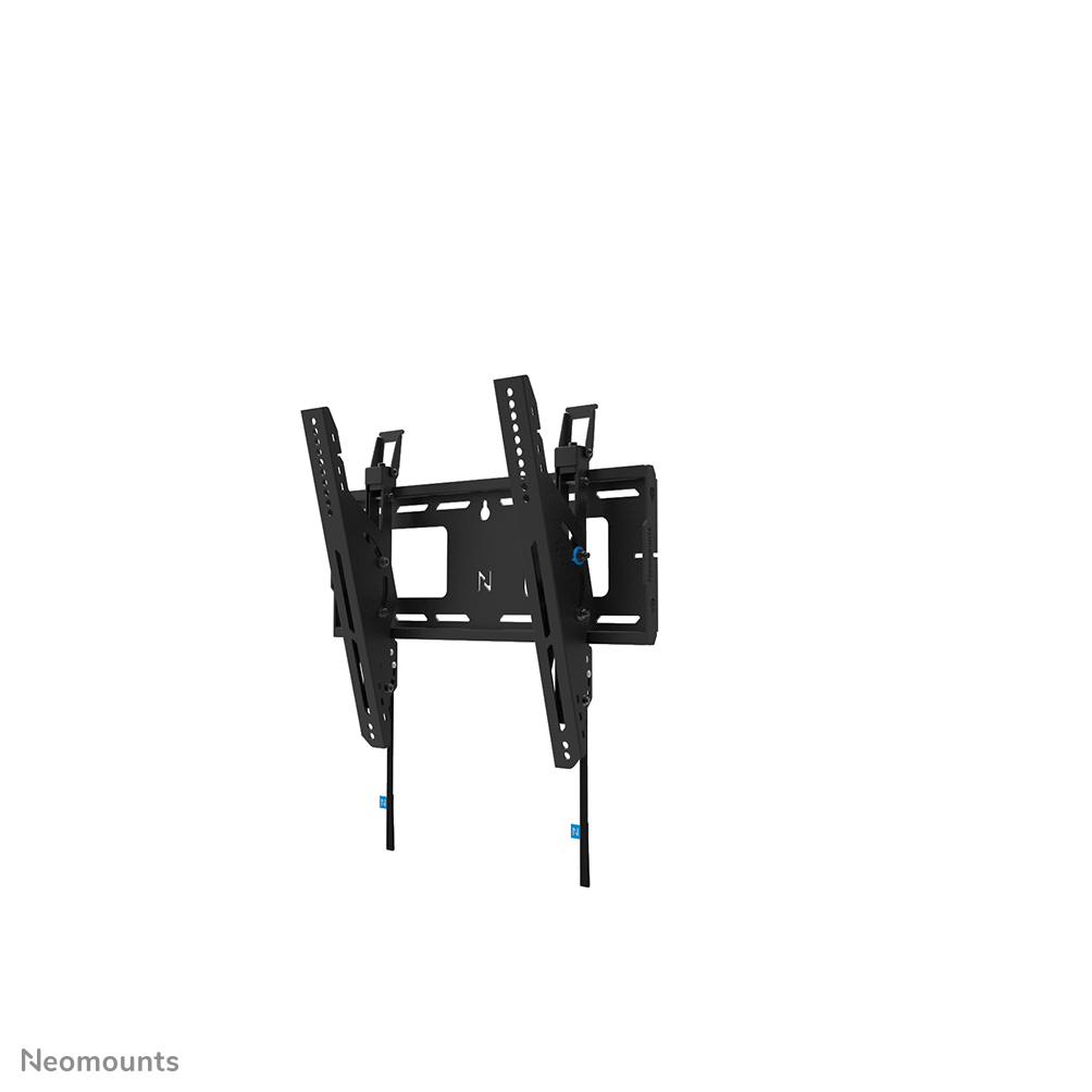 Neomounts LEVEL-750 WL35-750BL14 Support mural inclinable robuste pour écran 32-75" - max 100 kg - VESA 100x100-400x400 - p9,3 cm - ajustement du niveau - verrouillable (cadenas non inclus) - TÜV - installation rapide - Tilt Guard