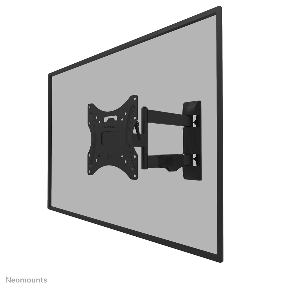 Neomounts LEVEL-550 WL40-550BL12 Support mural pour écran 32-55" - à orientable - max 35 kg - VESA 100x100-200x200 - p4,5-42 cm - Modèle à installation facile - noir