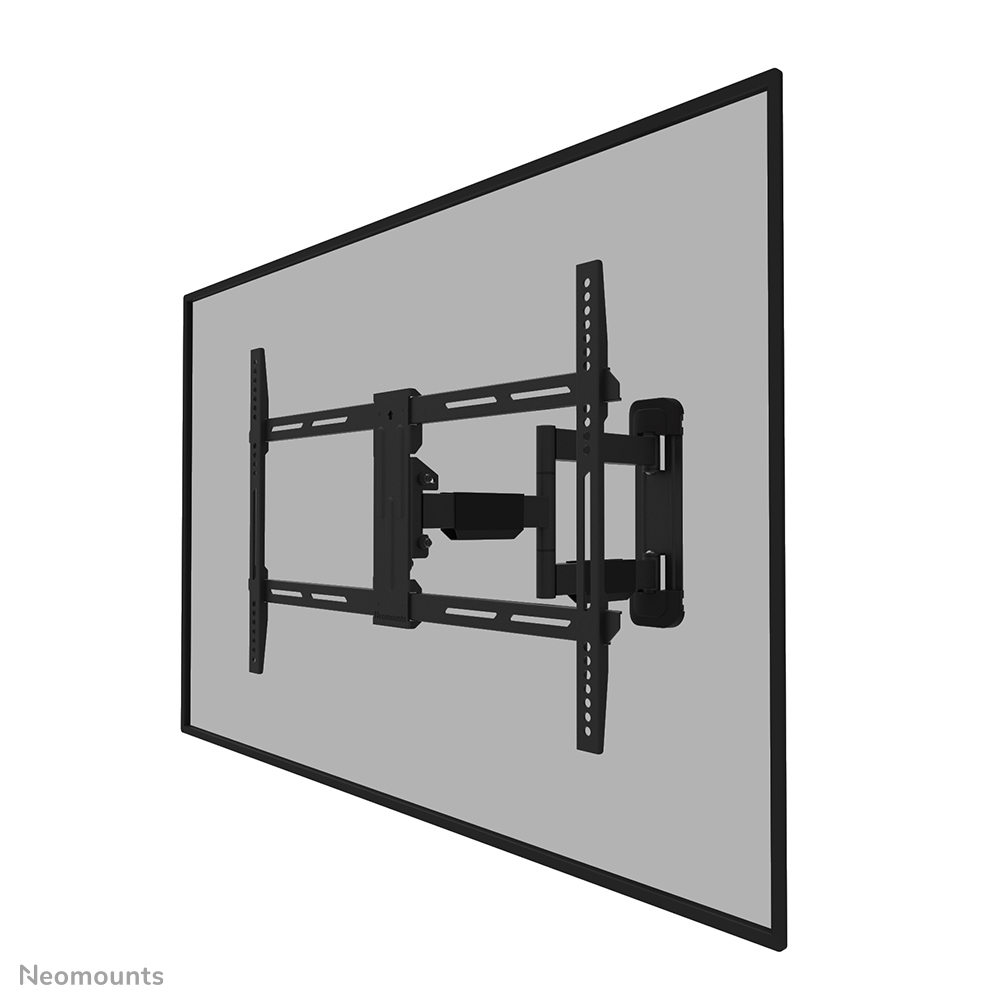 Neomounts LEVEL-550 WL40-550BL16 Support mural pour écran 40-65" - à orientable - max 40 kg - VESA 200x100-600x400 - p5,3-49 cm - Modèle à installation facile - noir