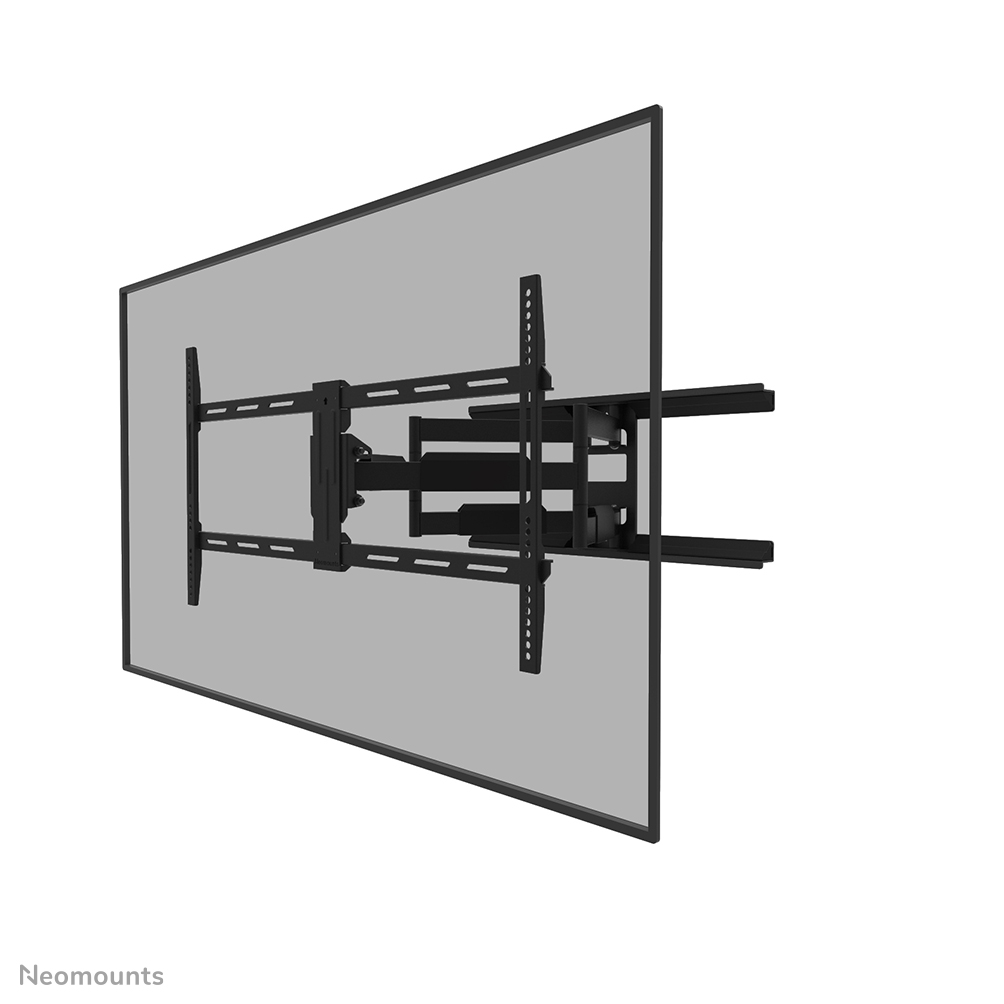 Neomounts LEVEL-550 WL40-550BL18 Support mural pour écran 43-75" - à orientable - max 45 kg - VESA 200x100-800x400 - p5,5-71 cm - Modèle à installation facile - noir