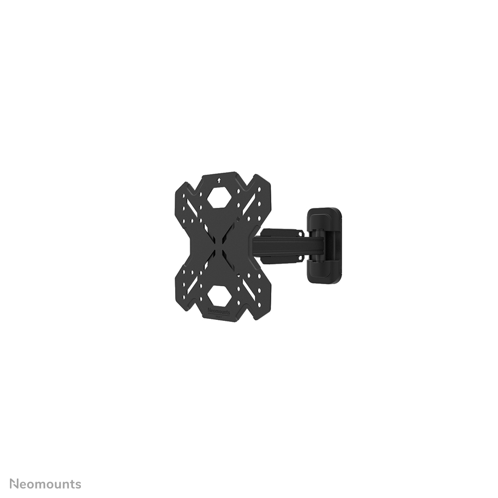Neomounts LEVEL-850 WL40S-840BL12 Support mural pour écran 32-55" - à orientable - max 40 kg - VESA 100x100-200x200 - p4,9-45,5 cm - ajustement du niveau - Modèle à installation rapide - gabarit de fixation inclus - noir