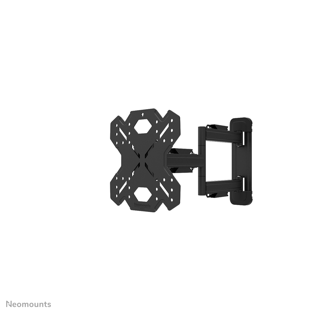 Neomounts LEVEL-850 WL40S-850BL12 Support mural pour écran 32-55" - à orientable - max 40 kg - VESA 100x100-200x200 - p4,7-55,5 cm - ajustement du niveau - Modèle à installation rapide - gabarit de fixation inclus - noir