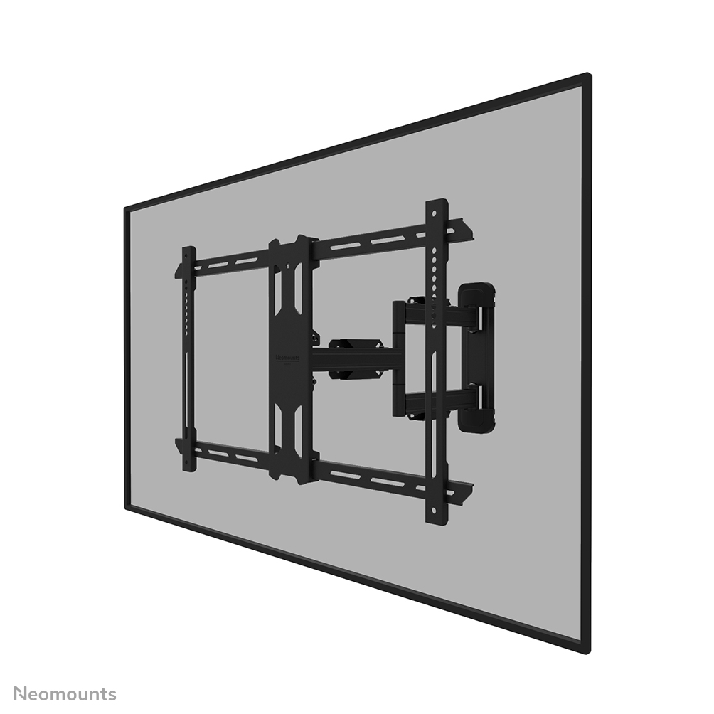 Neomounts LEVEL-850 WL40S-850BL16 Support mural pour écran 40-70" - à orientable - max 45 kg - VESA 200x100-600x400 - p4,7-55,5 cm - ajustement du niveau - Modèle à installation rapide - gabarit de fixation inclus - noir