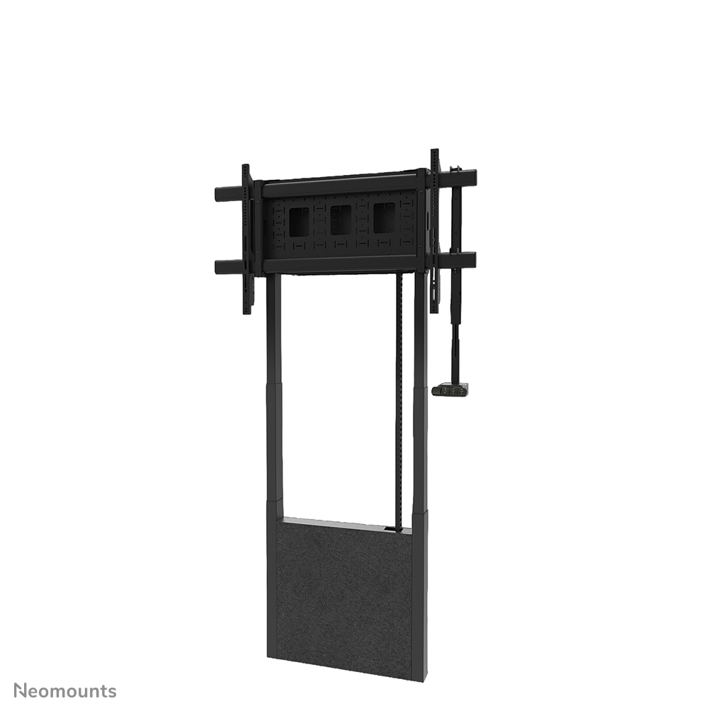 Neomounts MOVE Lift X WL55-885BL1 Support sol-mur - 65-105" - max 120 kg - réglage motorisé de la hauteur 112-212 cm - 50 mm/sec - VESA 200x200-1000x600 - verrouillable - noir