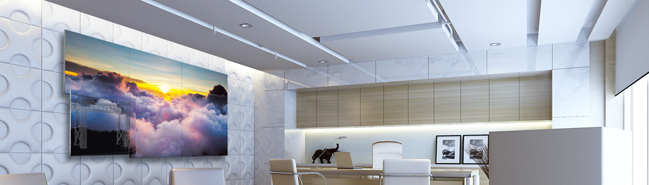 Videowall steunen